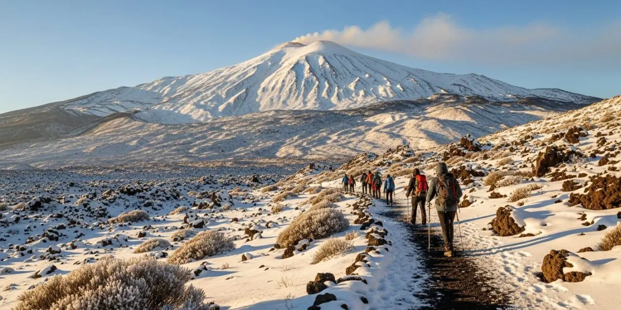 5 Meraviglie delle Escursioni Invernali sull’Etna