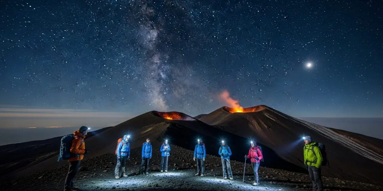 5 Motivi per Provare le Escursioni Notturne sull’Etna