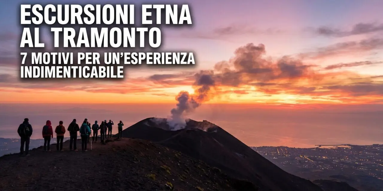 7 Motivi per Scegliere Escursioni Etna Tramonto
