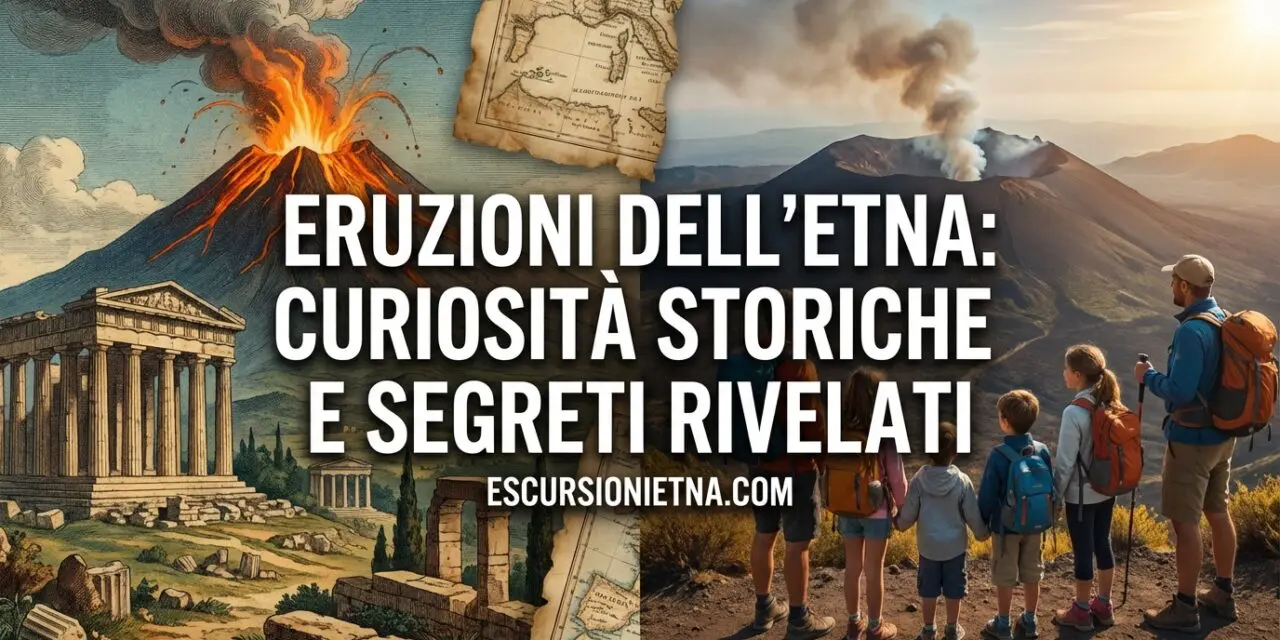 Eruzioni dell'Etna: Curiosità storiche e segreti rivelati