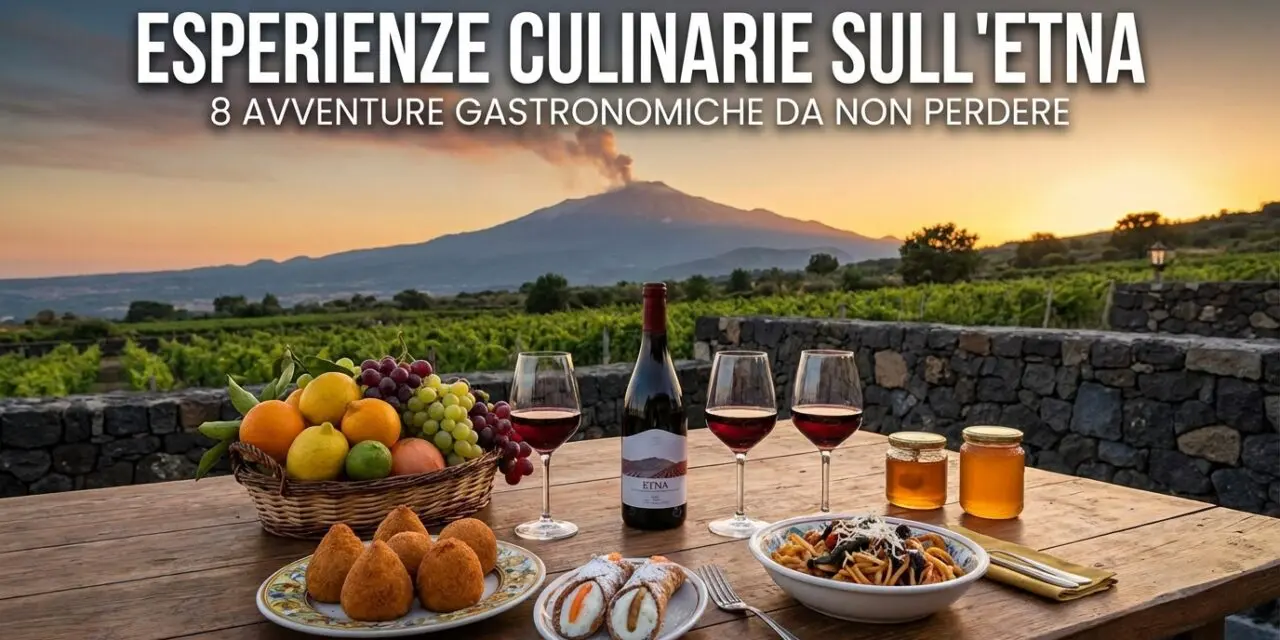 8 Straordinarie Esperienze Culinarie sull’Etna