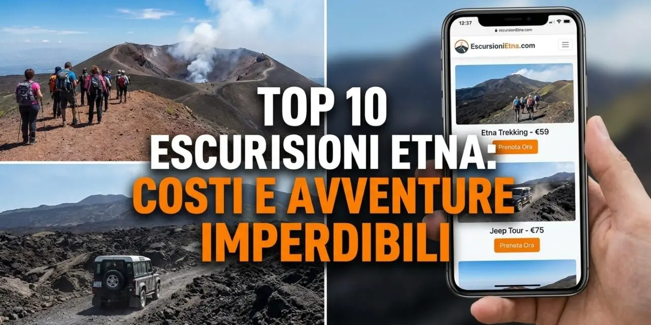 Top 10 Escursioni Etna: Costi e Avventure Imperdibili